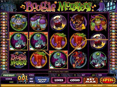 Boogie Monsters video slot