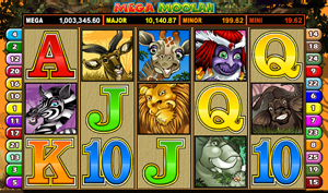 Mega Moolah video slot